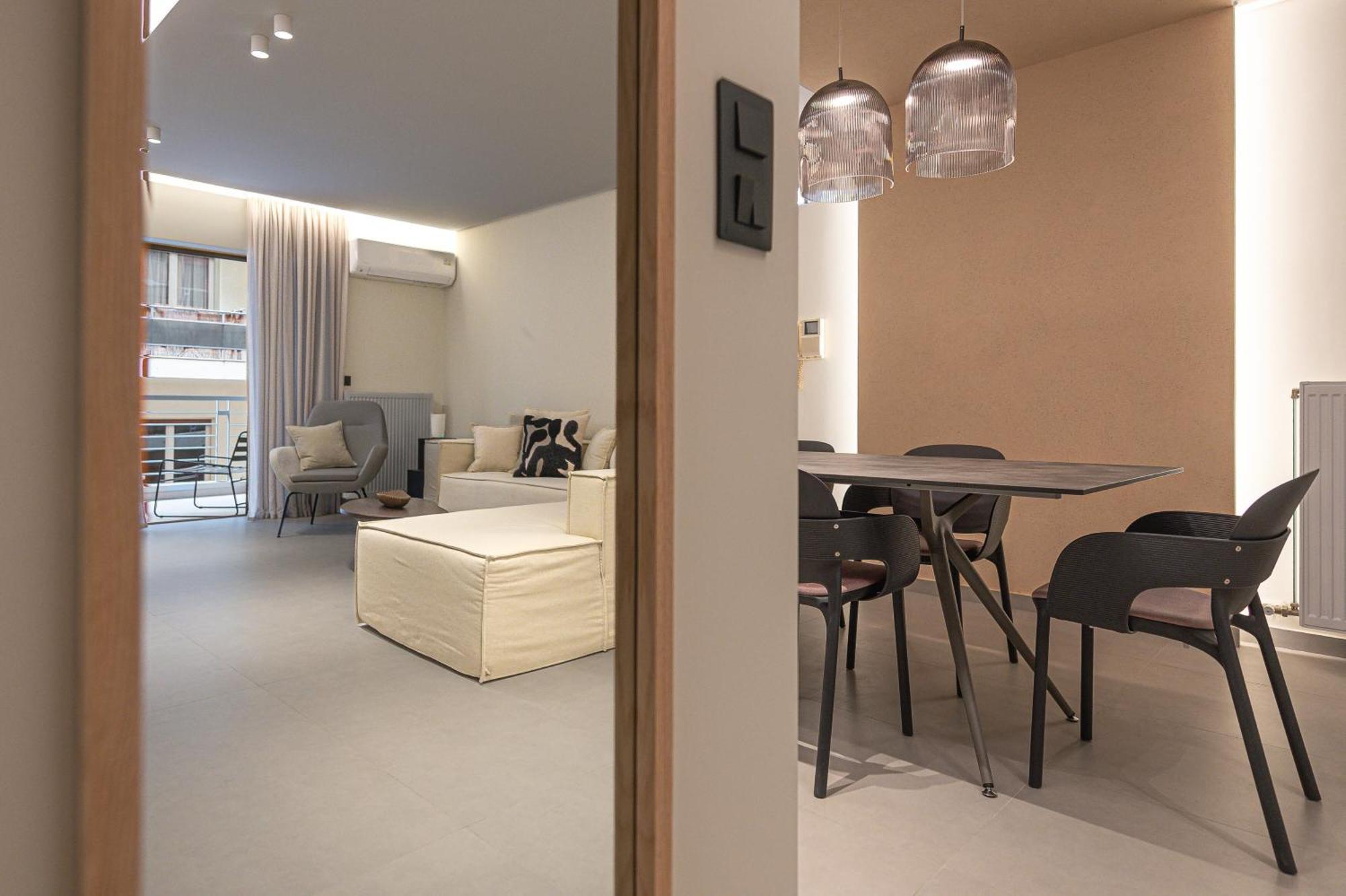 Phaedrus Living: Luxury Modern City Flat Koukaki Athena Bagian luar foto