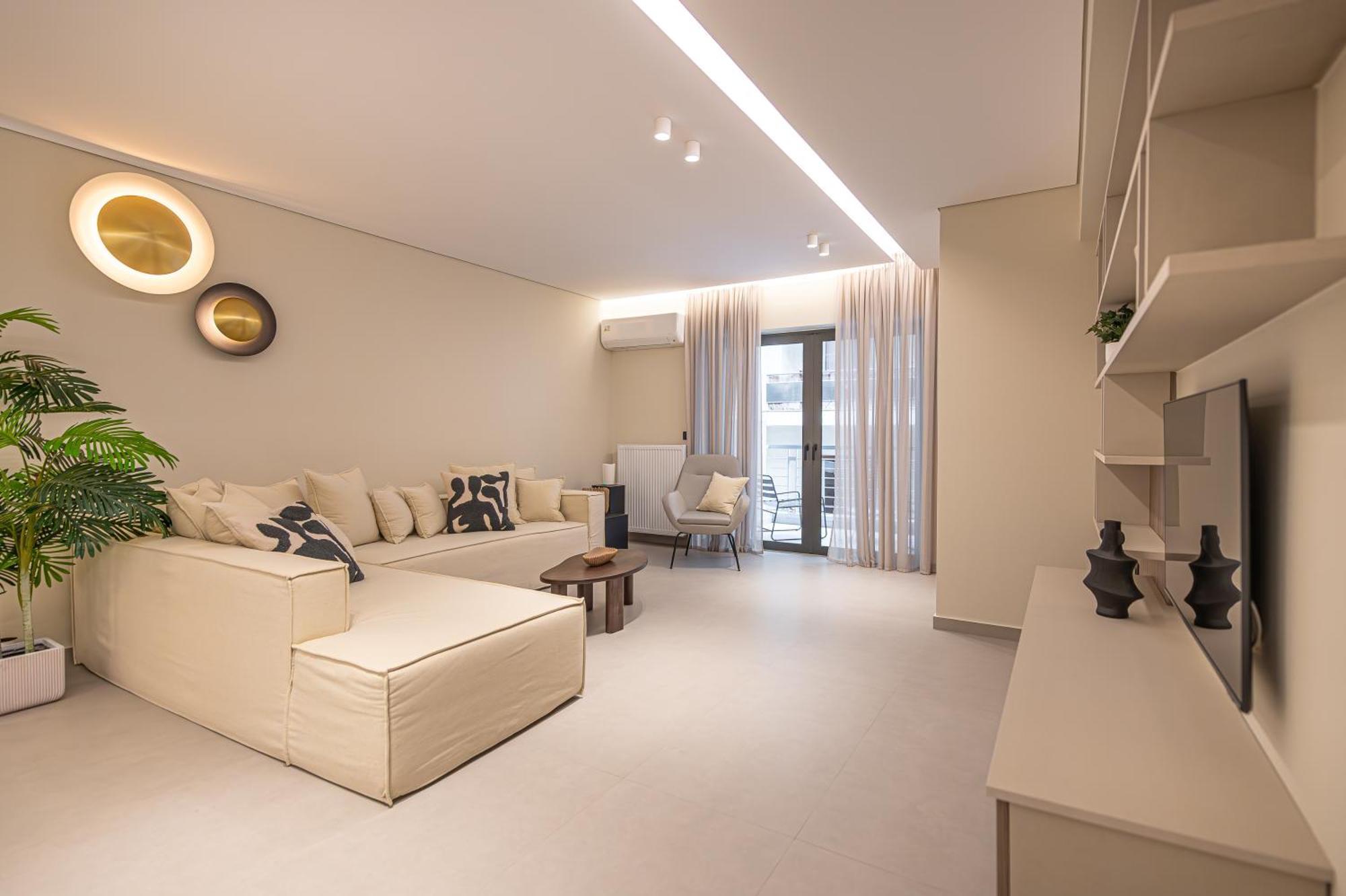 Phaedrus Living: Luxury Modern City Flat Koukaki Athena Bagian luar foto